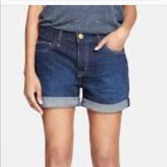 GAP Pants - GAP dark blue boyfriend short